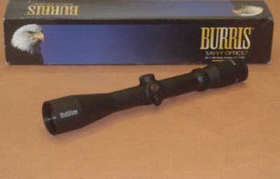 BURRIS BLACK DIAMOND 2,5-10 X44 RETICOLO BALLISTIC PLEX USATO
