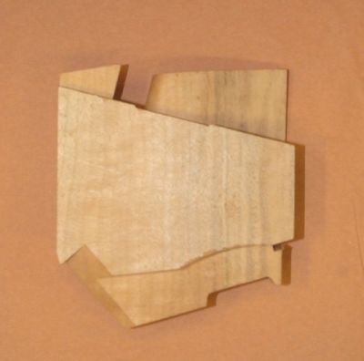 GUANCETTE PER PARDINI K2 IN LEGNO DI NOCE GREZZE 