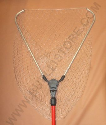 GUADINO ROBUSTO IN ALLUMINIO CON MAGLIA IN NYLON DA 27mm TESTA RINFORZATA