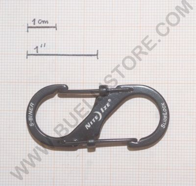 S-BINER SLIDELOCK  MOSCHETTONE DOPPIO CON  SICURA