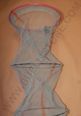 NASSA PORTA PESCI LUNGHEZZA 2.5  METRI DIAMETRO 35 CM 