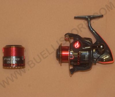 SHIMANO FIREBLOOD 2500 FA USATO CON 2 BOBINE 