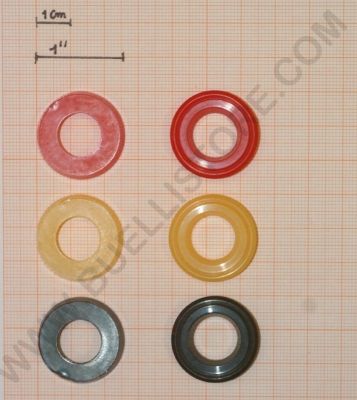 GUARNIZIONE PISTONE ROSSA / GIALLA / VERDE PER CARABINE GAMO 