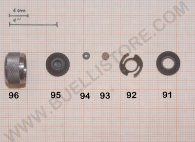 ABU GARCIA RICAMBI MULINELLI ORRA WINCH-L COD. 96 - 95 - 94 - 93 - 92 - 91 