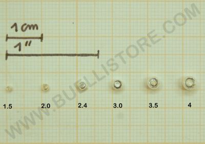 CROWN SFERETTE IN TUNGSTENO LISCE ARGENTATE 