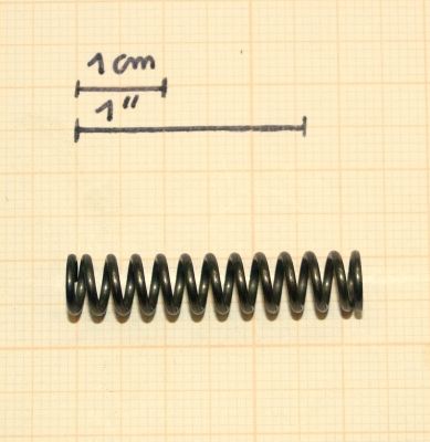DIANA RICAMBIO MOLLA PER MODELLI 25 D / 27 N. ESPLOSO 21