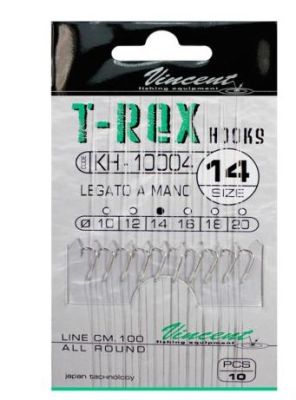 VINCET -T REX - AMI LEGATI  HOOK KH - 10004  -DIAMETRO 0.12- #14