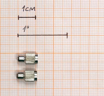 ELETTRODI CORTI PER COLLARI ADDESTRAMENTO CANICOM ESCLUSA SERIE 5 - 2PZ