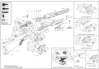 ESPLOSO PERAZZI CALIBRO 12