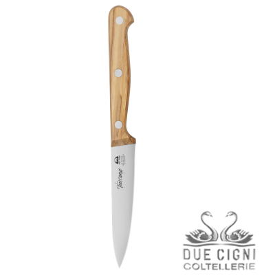 DUE CIGNI - COLTELLO DA CUCINA SERIE "TUSCANY" LAMA 10CM