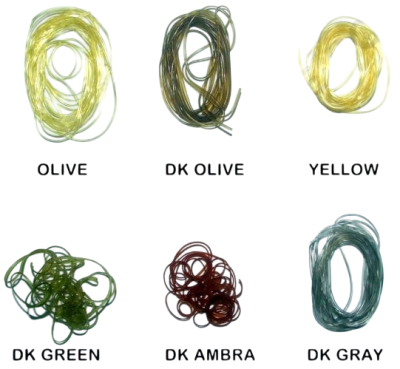 GATTI BODY GLASS - FILO ELASTICO PIATTO PER COSTRUZIONE MOSCHE