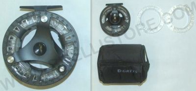 GREYS GTS500 MULINELLO PESCA A MOSCA CON 3 BOBINE PER CODA 7 - 8 - 9