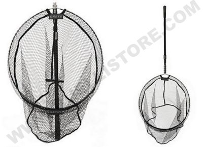 GREYS GX TELESCOPIC FOLDING LANDING NET - GUADINO TELESCOPICO PIEGHEVOLE