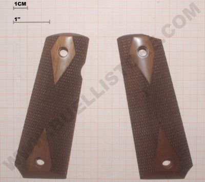 GUANCETTE IN LEGNO DI NOCE PER COLT 1911 