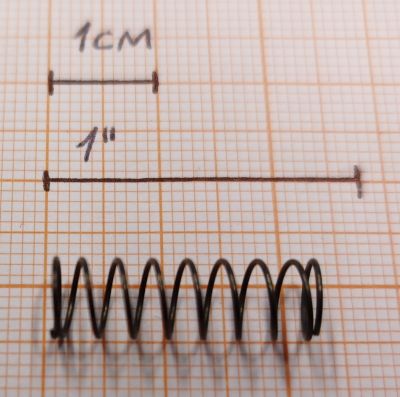 HATSAN n° ESPLOSO 2307 MOLLA PUNTA ASPIRAZIONE ARIA 