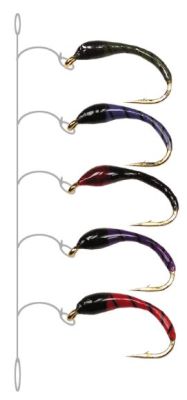 WEBSTA MONTATURE COREGONI A 5 AMI COLORATI - AMO 14 COL.HG03