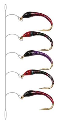 WEBSTA MONTATURE COREGONI A 5 AMI COLORATI - AMO 14 COL.HG10