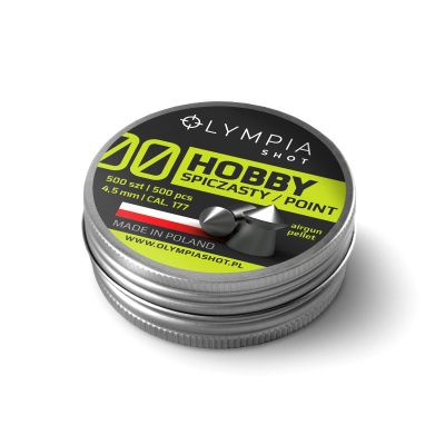 OLYMPIA SHOT HOBBY POINTED cal. 4,5 (.177) - 500pz.