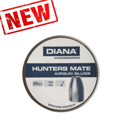 DIANA HUNTERS MATE - AIRGUNS SLUGS - PIOMBINI CAL. 5.5 (.22) - 1.62 GR - 250 PZ