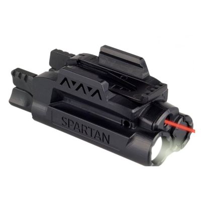 LASERMAX SPARTAN TORCIA LED VERDE E LASER ROSSO PER PISTOLE CON BASE WEAVER - SPS-C-R