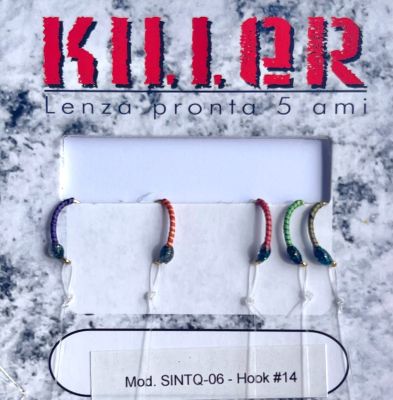 MONTATURE COREGONI A 5 AMI COLORATI- AMO:14 - MOD SINTQ-06