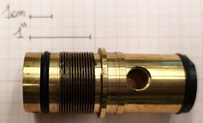 VALVOLA ANTERIORE SENZA MANOMETRO - PER CARABINE PCP - BSA BUCCANEER / GAMO COYOTE 