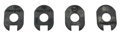 HATSAN STOCK DROP SPACERS - PIASTRINE DI VARIAZIONE PIEGA - 4pz.