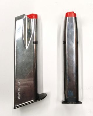 CARICATORE CROMATO DA 16 COLPI PER CZ 75 cal. 9mm 