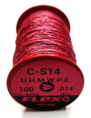 STRINGFLEX SERVING STRING CARRERA B. CHERRY 0.014"