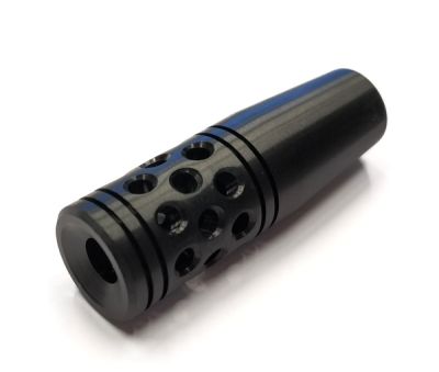 PROLUNGA FRENO DI BOCCA - COMPENSATORE PER PER CARABINE AD ARIA COMPRESSA; BSA / GAMO / UMAREX / FX AIRGUNS / RUGER / HATSAN / AIR ARMS