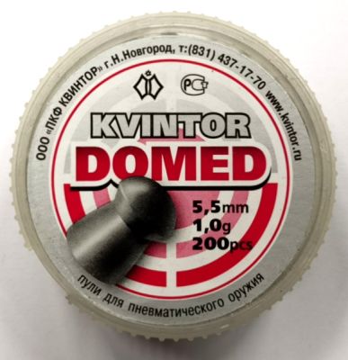 KVINTOR DOMED cal. 5,5 (1.0g) - 200pz.