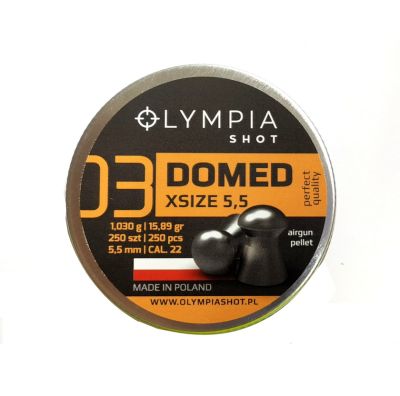 OLYMPIA SHOT DOMED XSIZE 1.03g cal. 5,5 (.22) | 250pz. ≥ 25 J