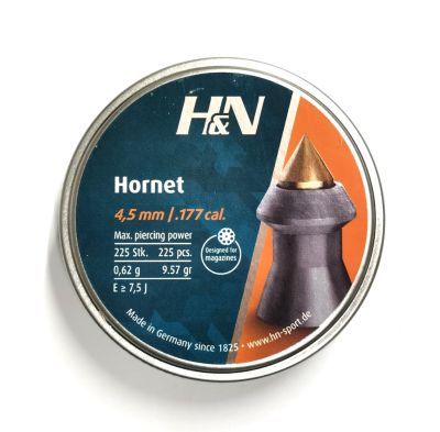 PIOMBINI A PUNTA H&N HORNET cal. 4,5 (.177) 0.62g - 225pz.