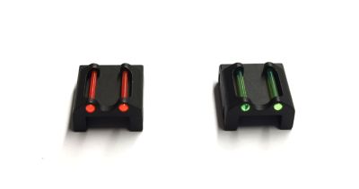 LPA TACCA DI MIRA CON FIBRA OTTICA PER BINDELLE DA 6 / 7 / 8 mm