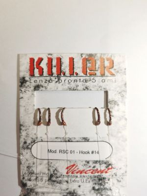 MONTATURE COREGONI A 5 AMI COLORATI- AMO:14 - MOD RSC-01