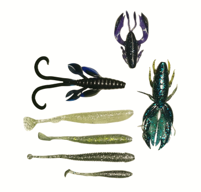 OMAGGIO PESCA PER ORDINI SUPERIORI A 50€ | MOLIX SET ESCHE ARTIFICIALI DA BLACKBASS 7 PZ