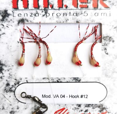 KILLER VINCENT 5 AMI PER AGONE - ROSSO E BIANCO - VA 04