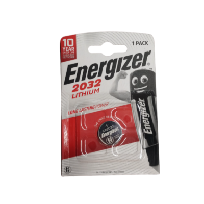 ENERGIZER CR2032 LITHIUM 3VOLT  1 PZ.