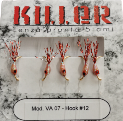 AMETTIERA DA SARDINE 5 AMI CON FLASH - va07