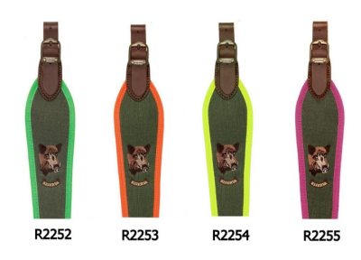 RISERVA | TRACOLLA PER CARABINA CON CINGHIALE (VARI COLORI)