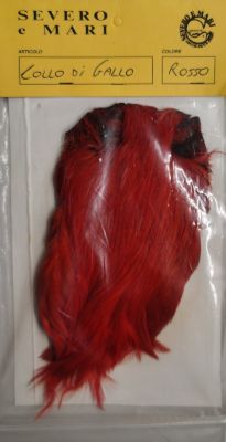 SEVERO E MARI COLLO DI GALLO COLORE ROSSO