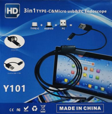 BLAUOPTIK SMARTCAM ENDOSCOPIO PER ANDROID E PC (2mt/5.5mm)