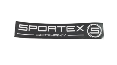 OMAGGIO PESCA PER ORDINI SUPERIORI A 29€ | ADESIVO SPORTEX NERO 21 X 4 CM