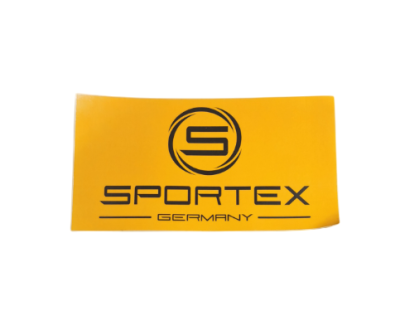 OMAGGIO PESCA PER ORDINI SUPERIORI A 29€ | ADESIVO SPORTEX GIALLO 13 X 7 CM