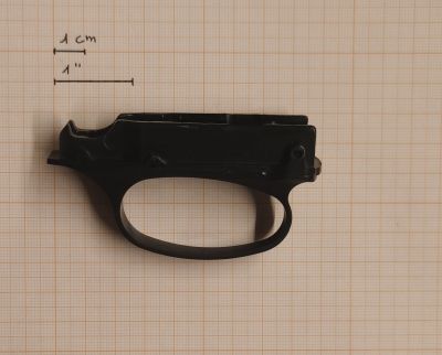 GUARDIA ANNODIZZATA NERO COMPATIBILE CON TUTTI GLI 828 CAL.12