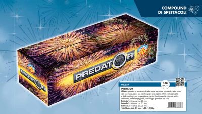 PREDATOR SPETTACOLO-108 COLPI( DURATA 3 MIN.)