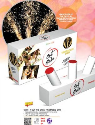 TRIS DI FONTANE CUT THE CAKE-VENTAGLIO D'ORO-DURATA 1 MIN.