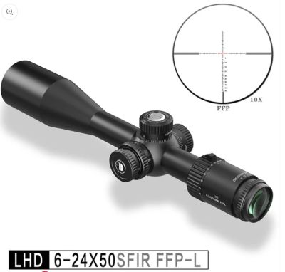 DISCOVERYOPT LHD 6-24X50SFIR FFP-Z/L Diametro: 30MM Ottica Cannocchiali