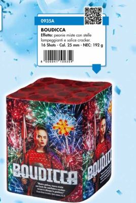 BOUDICCA - SPETTACOLO - 16 COLPI - DURATA 30 SEC.