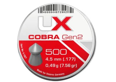 UMAREX COBRA DIABOLO cal. 4.5 / 0,49 G - 500 pz.